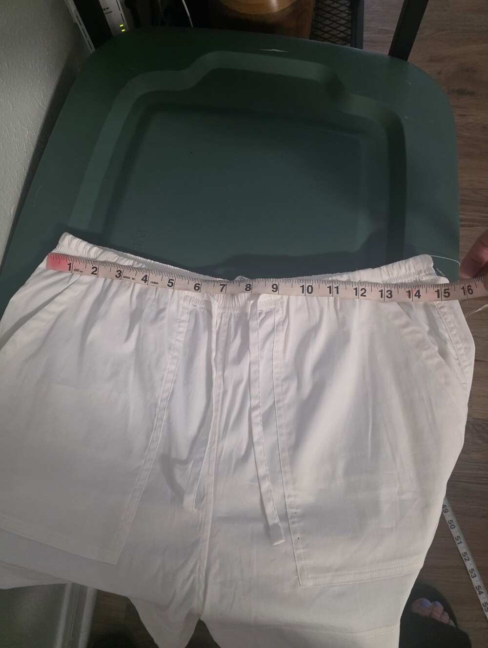 NWT Lululemon Cotton-Blend Poplin High-Rise Short 4" White Size M - Picture 5 of 5